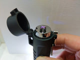 Dual Arc Flameless Windproof Waterproof Black Plasma lighter