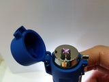 Dual Arc Flameless Windproof and Waterproof Blue Plasma Lighter