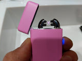 Flameless Windproof Pink Electric Lighter