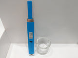 Light blue electric plasma lighter for candles and BBQs