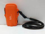Orange Compact Waterproof Flashlight Plasma Lighter