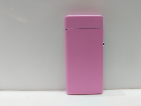 Pink Matte Dual Arc Plasma Lighter