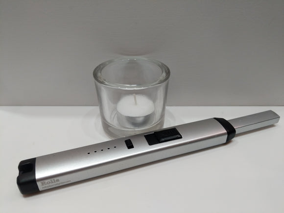 Silver BBQ & Candle Electric Plasma Lighter